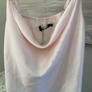 Stain baby pink/pastel Cami (shirt/cropped)